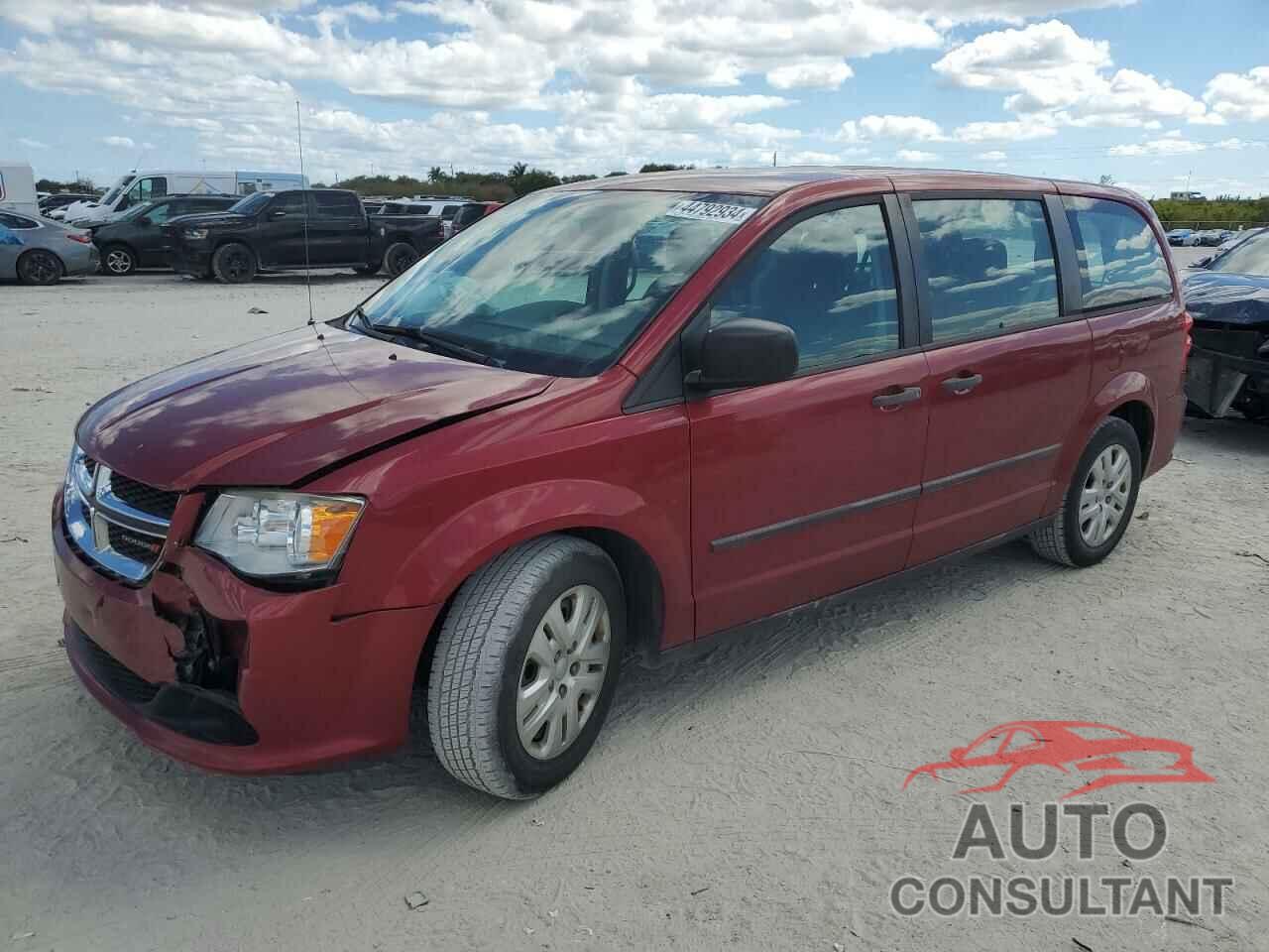 DODGE CARAVAN 2016 - 2C4RDGBG5GR244452