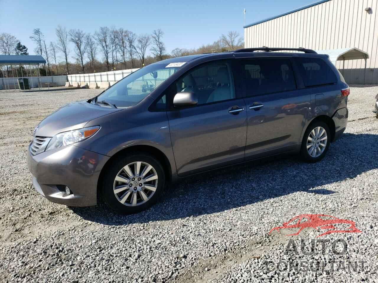 TOYOTA SIENNA 2017 - 5TDDZ3DC6HS179702