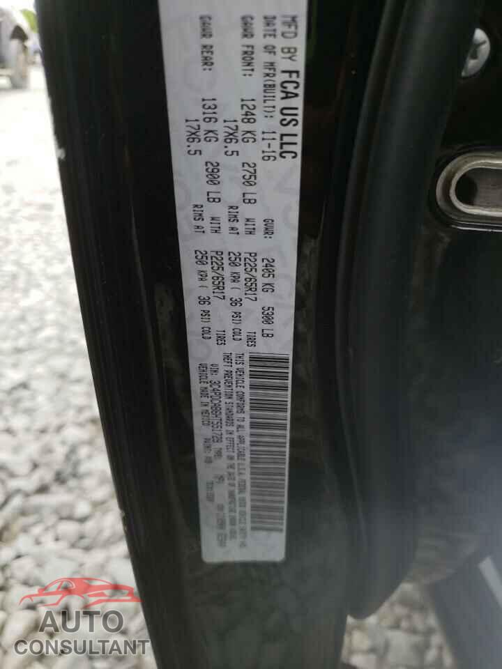 DODGE JOURNEY 2017 - 3C4PDCAB6HT551729