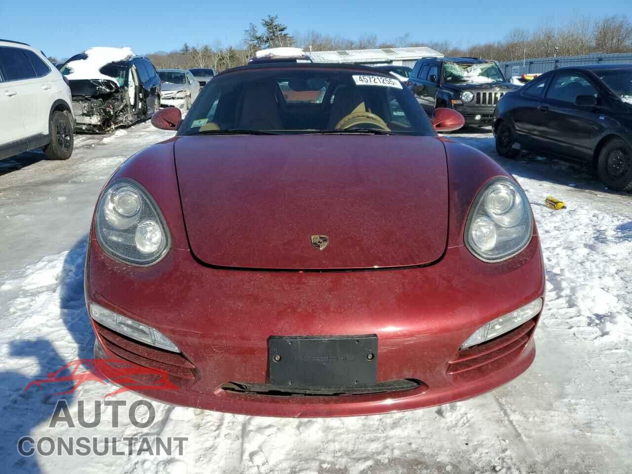 PORSCHE BOXSTER 2009 - WP0CA29839S710090