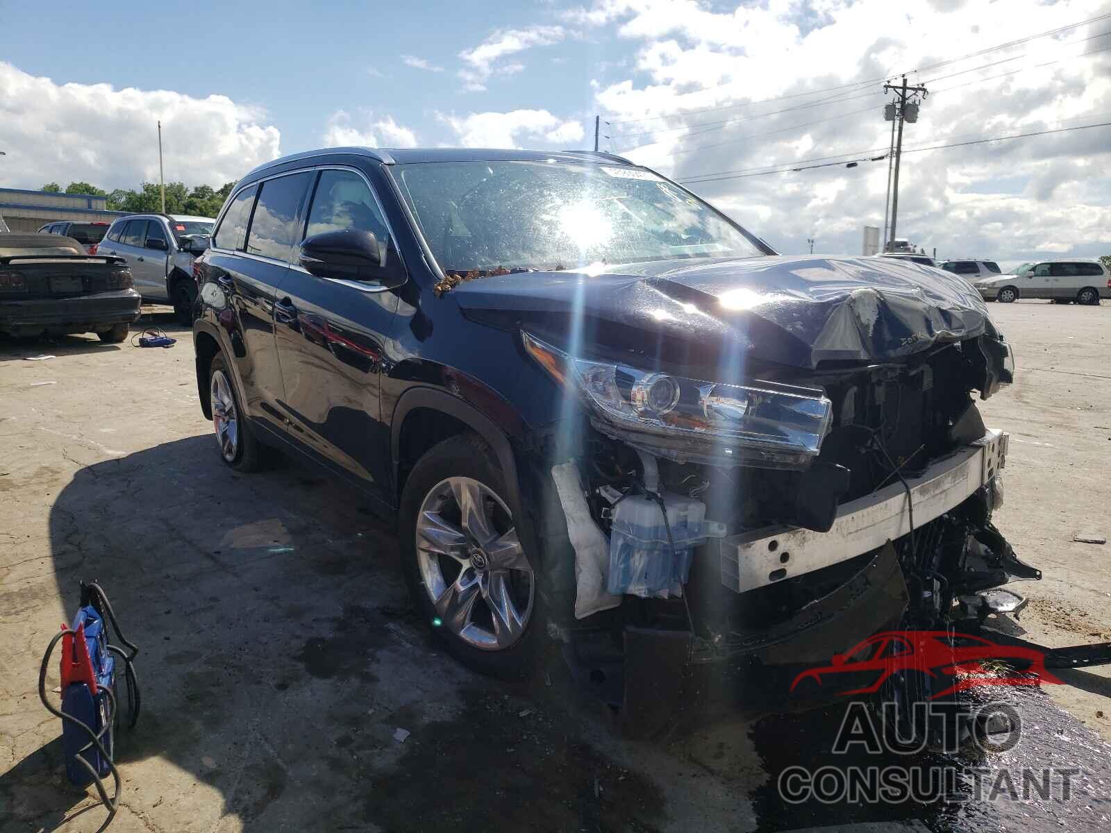 TOYOTA HIGHLANDER 2017 - 5TDDZRFH2HS476039