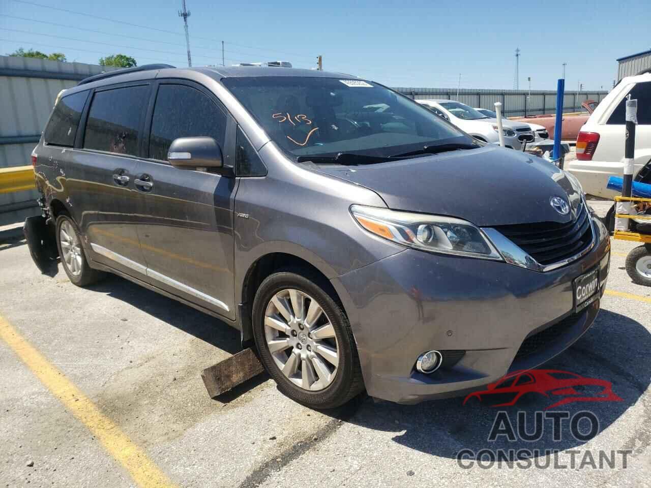 TOYOTA SIENNA 2016 - 5TDDK3DC1GS136730