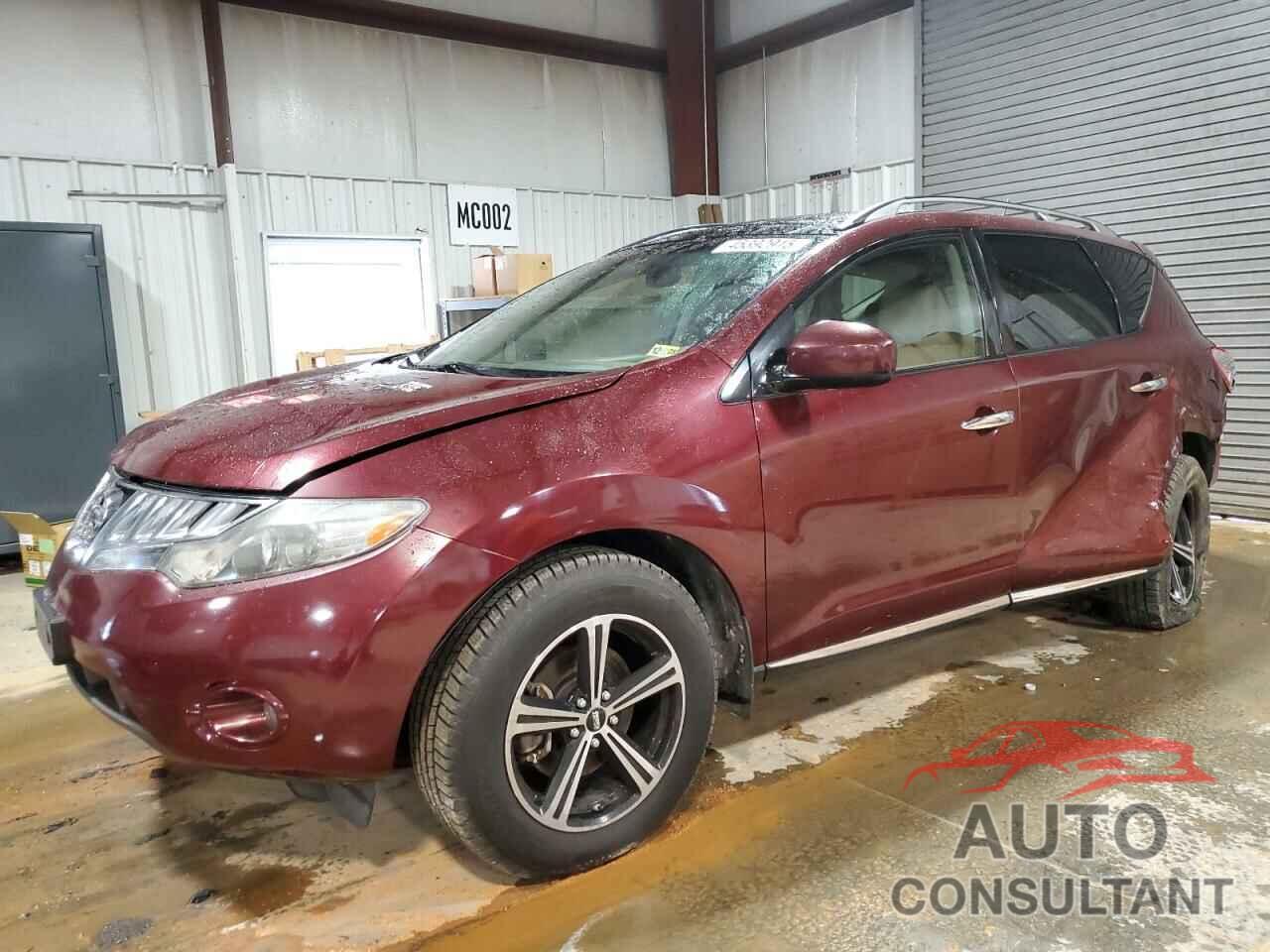 NISSAN MURANO 2009 - JN8AZ18W59W207250