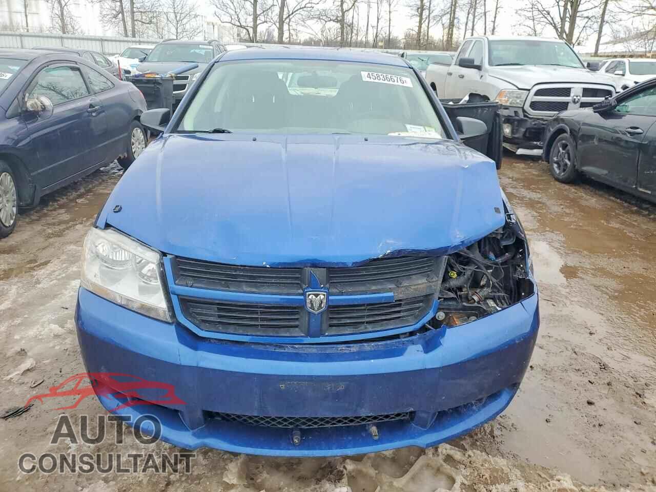 DODGE AVENGER 2010 - 1B3CC4FB7AN110876