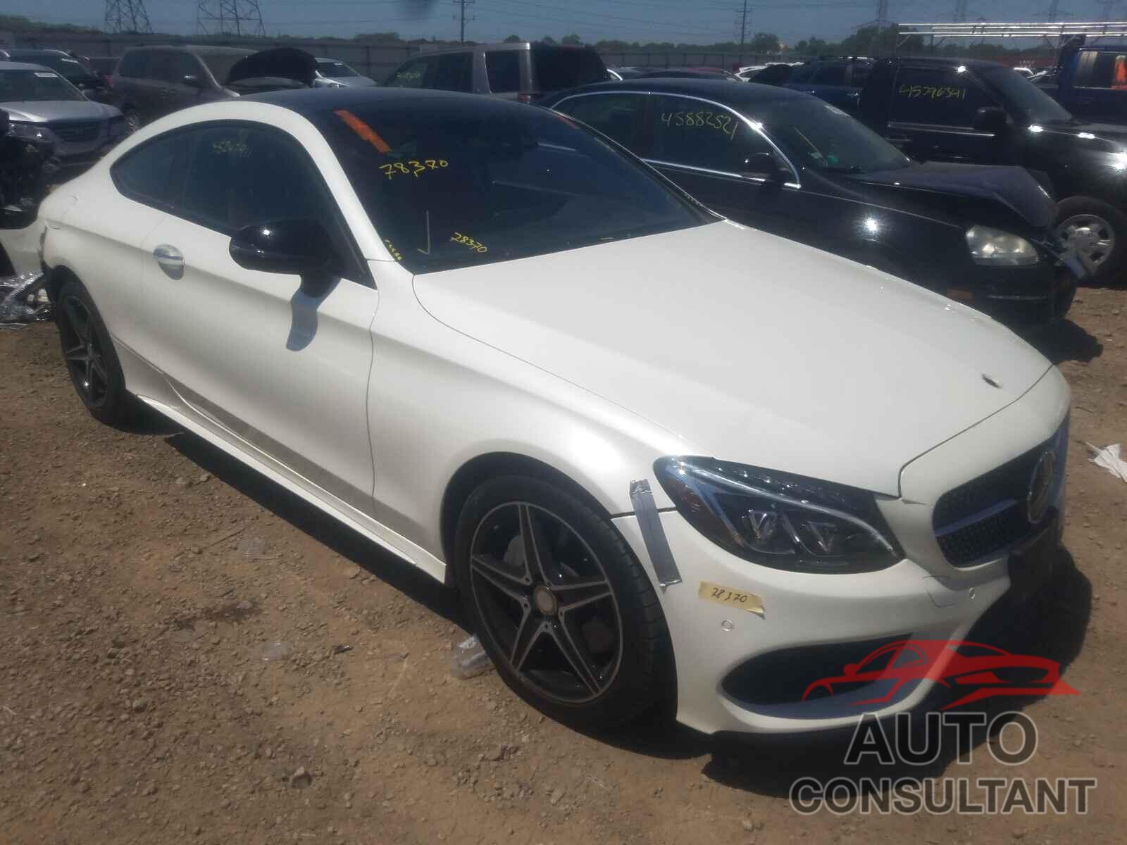 MERCEDES-BENZ C CLASS 2017 - WDDWJ4KB9HF351100