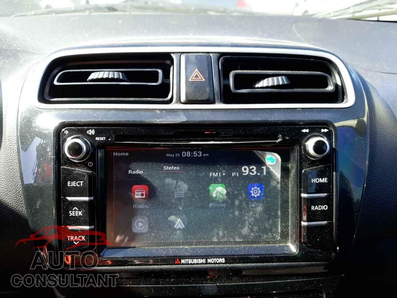 MITSUBISHI MIRAGE 2017 - ML32F4FJ6HHF07745