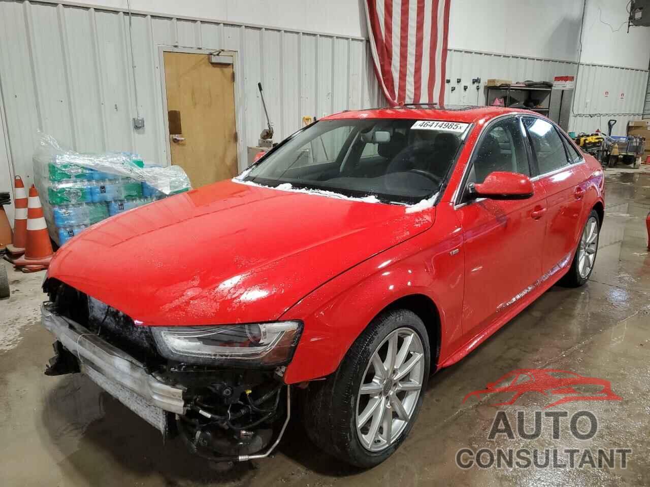 AUDI A4 2016 - WAUBFAFL9GN008316