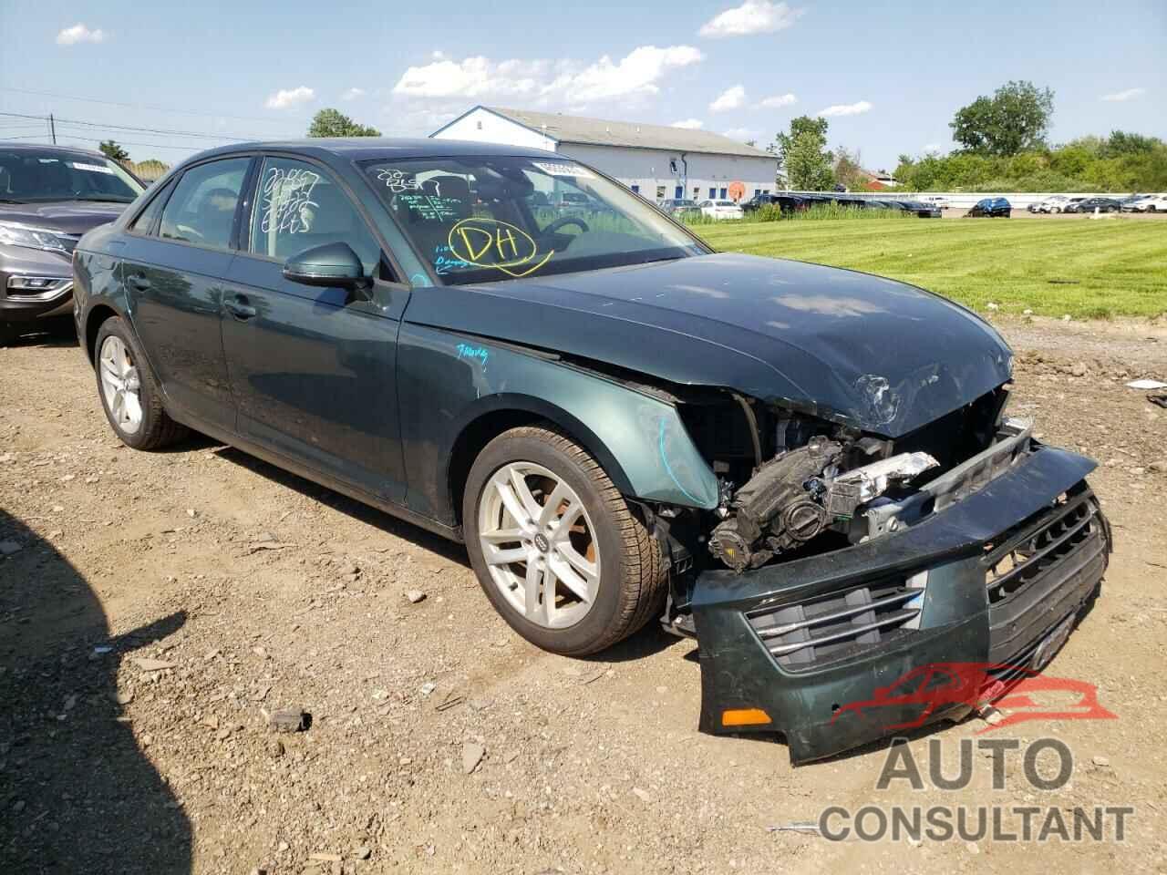 AUDI A4 2017 - WAUANAF4XHN018538