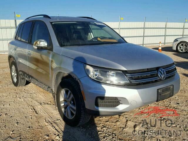 VOLKSWAGEN TIGUAN S 2016 - WVGAV7AX6GW535377