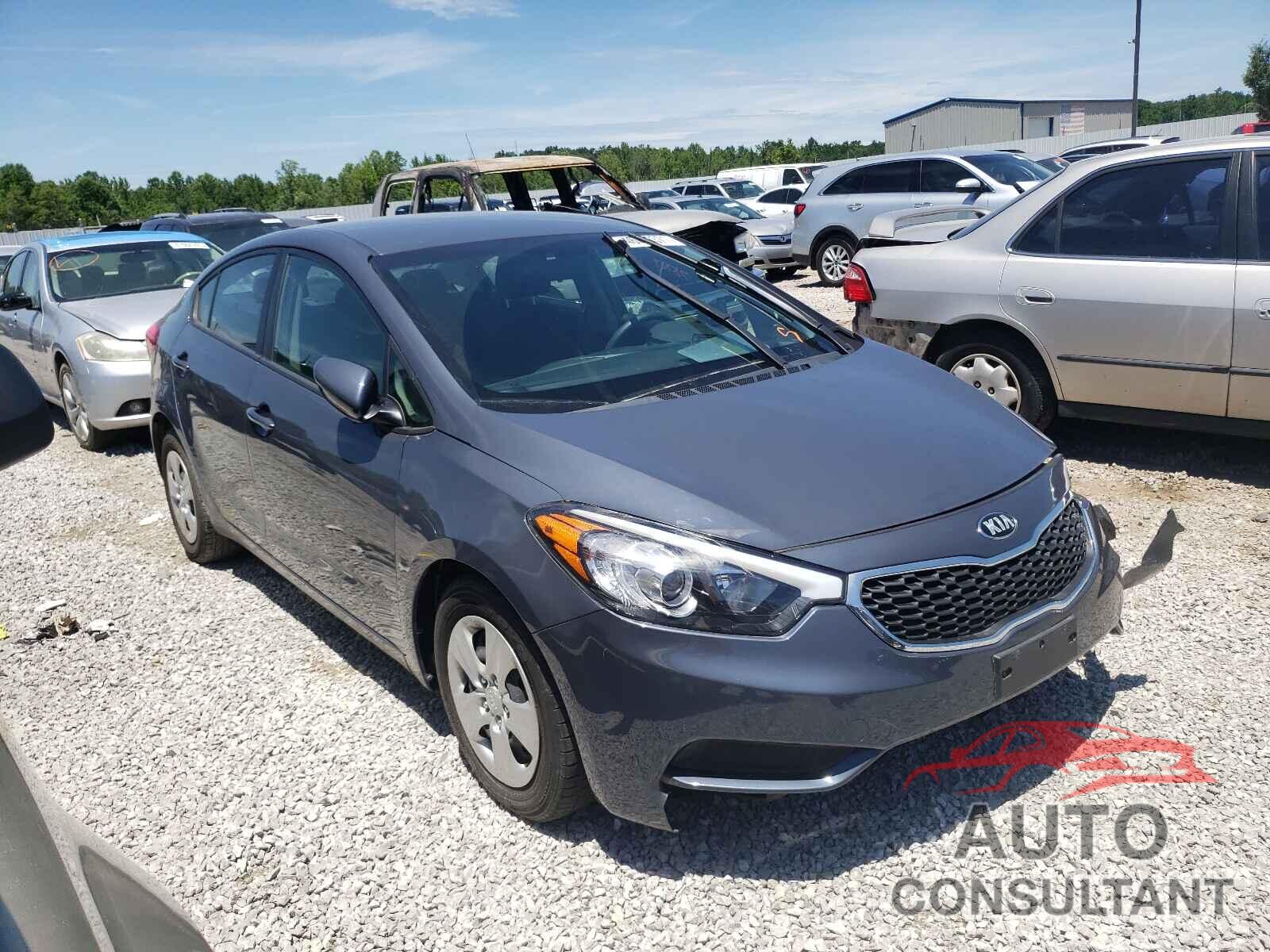 KIA FORTE 2016 - KNAFK4A62G5542399