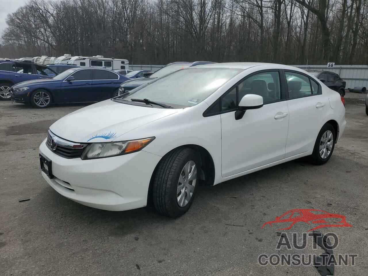 HONDA CIVIC 2012 - 19XFB2F58CE312940