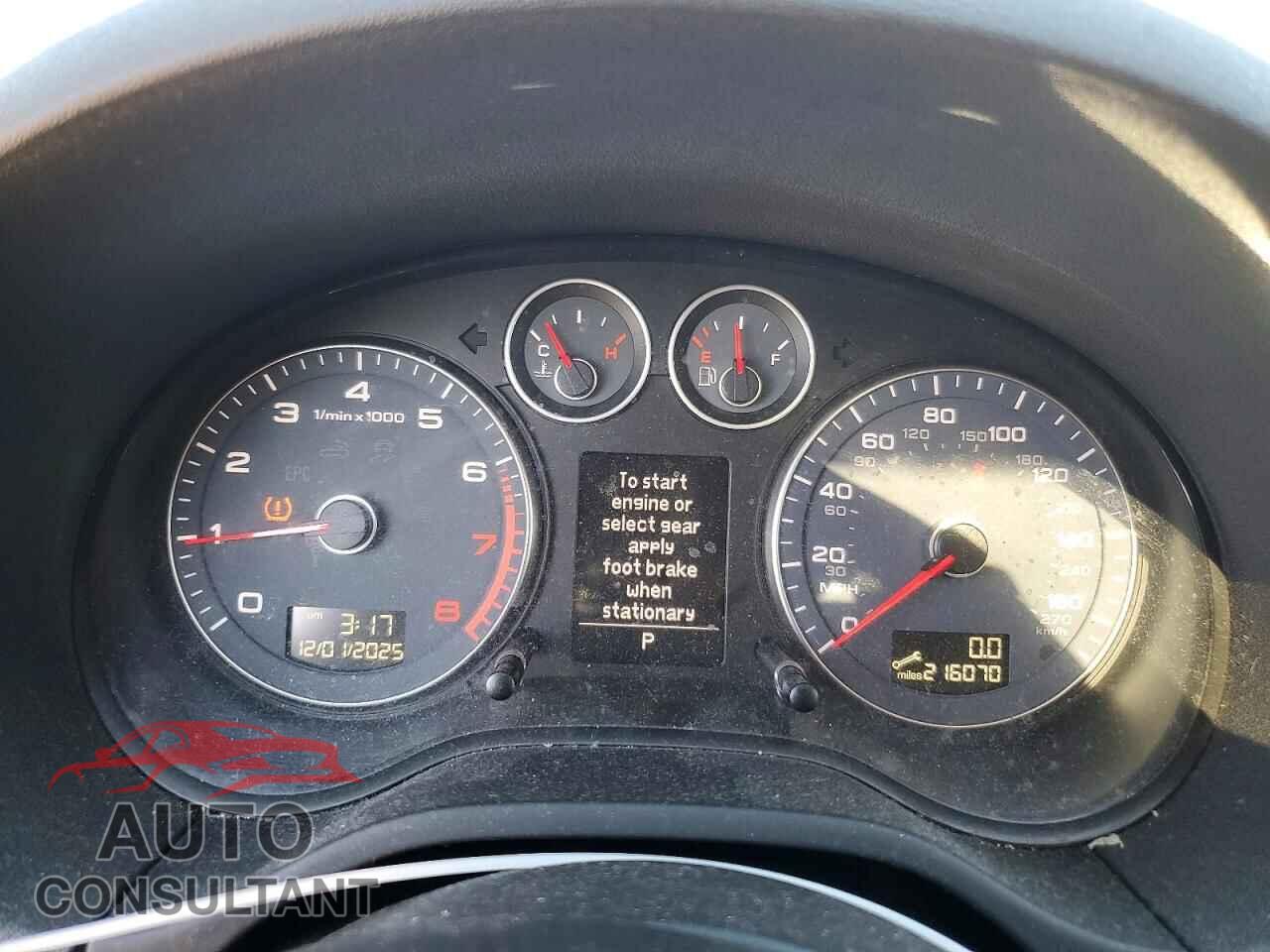 AUDI A3 2012 - WAUKEAFM9CA035187