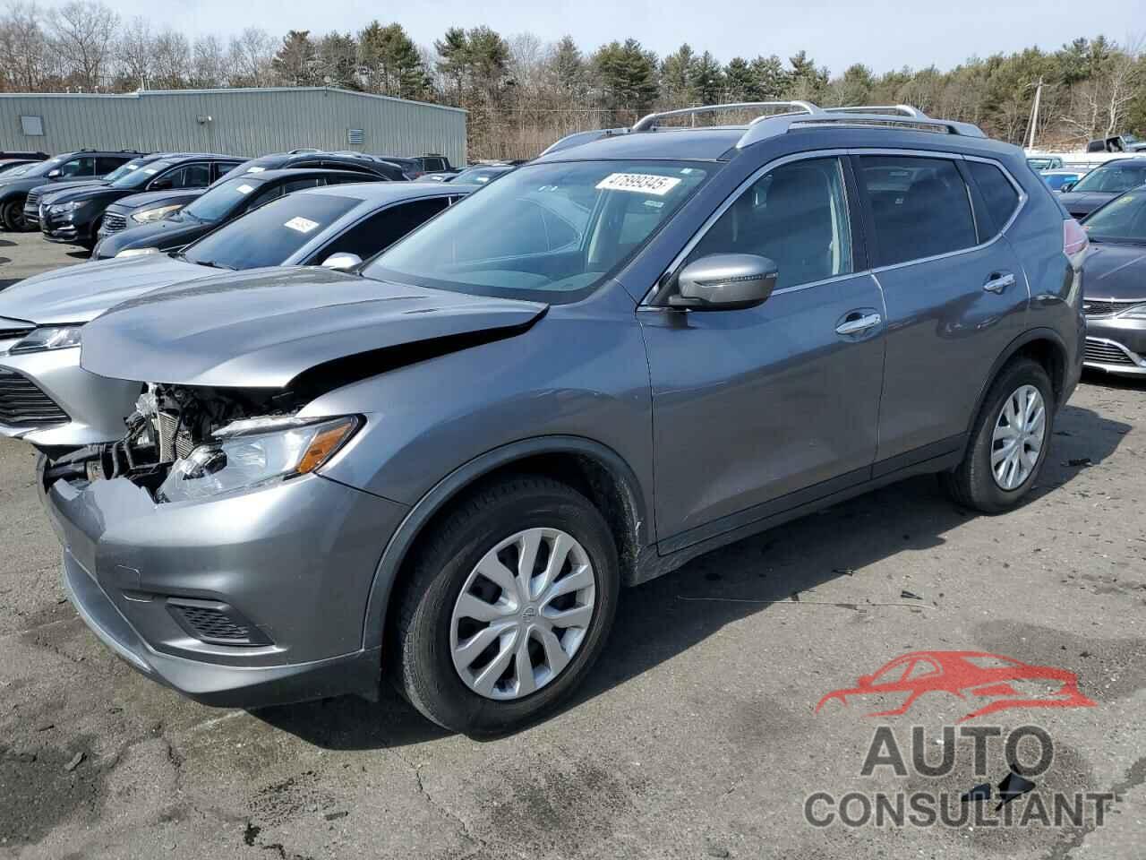 NISSAN ROGUE 2016 - KNMAT2MV9GP609649