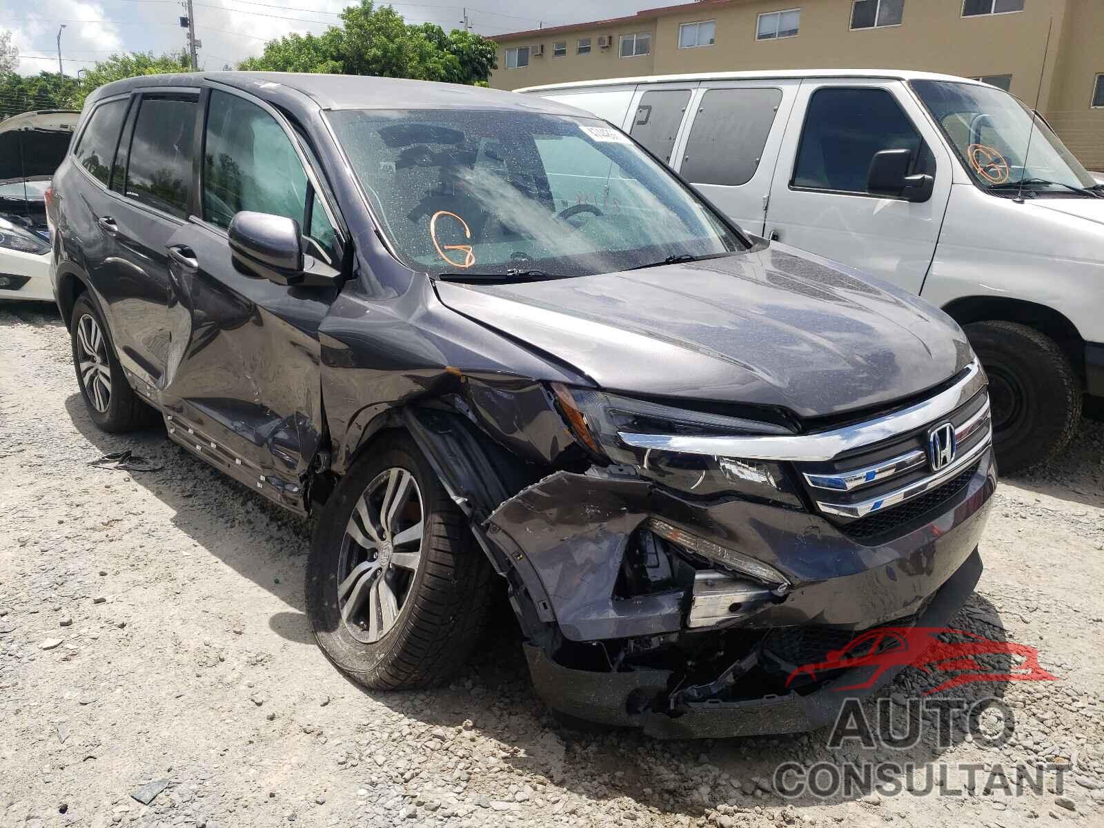 HONDA PILOT 2017 - 5FNYF5H39HB040703