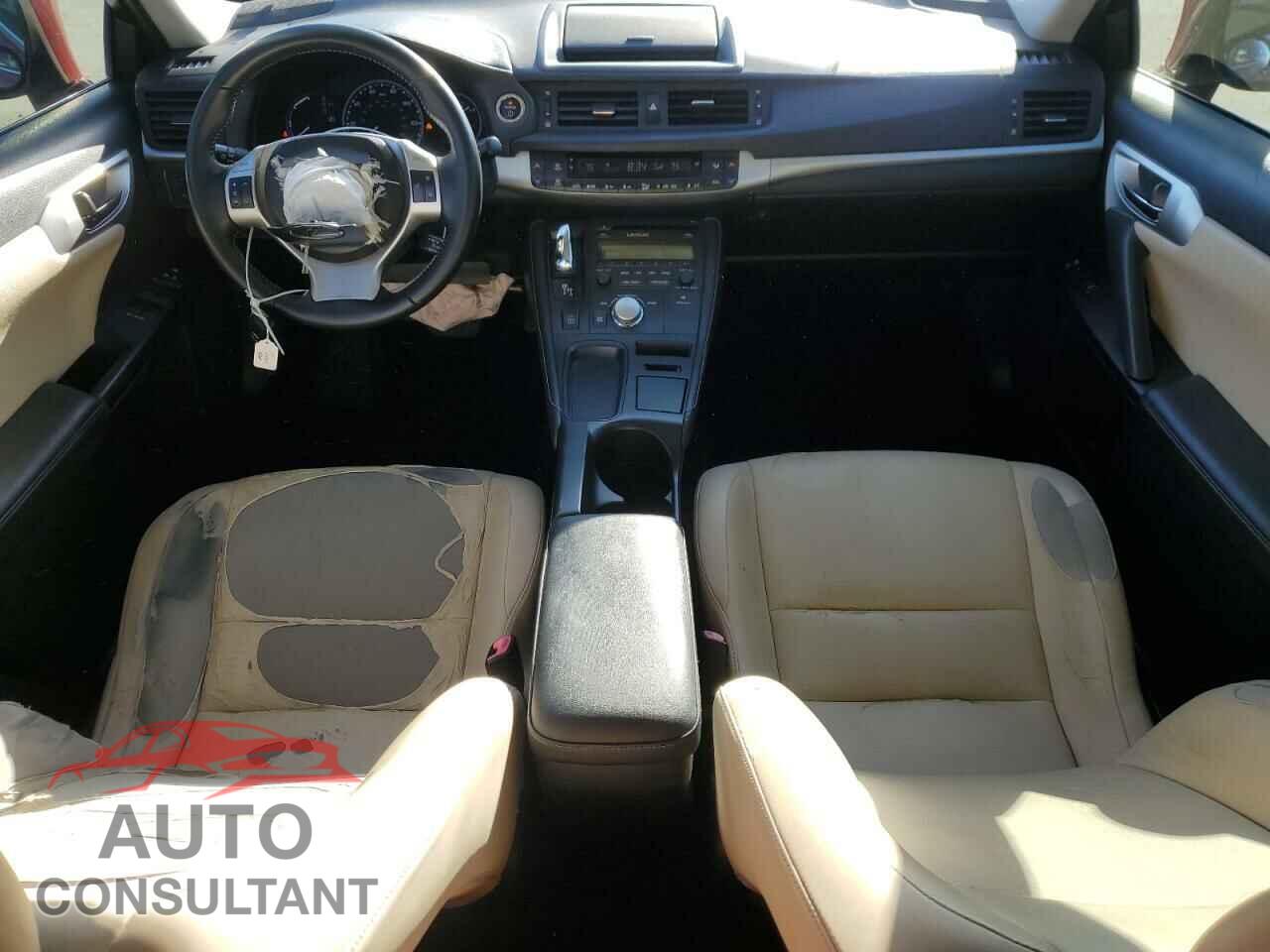 LEXUS CT 200 2012 - JTHKD5BH3C2113090