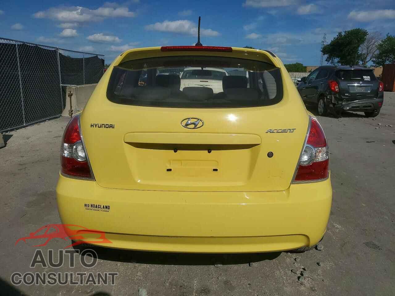 HYUNDAI ACCENT 2009 - KMHCM36C29U133896