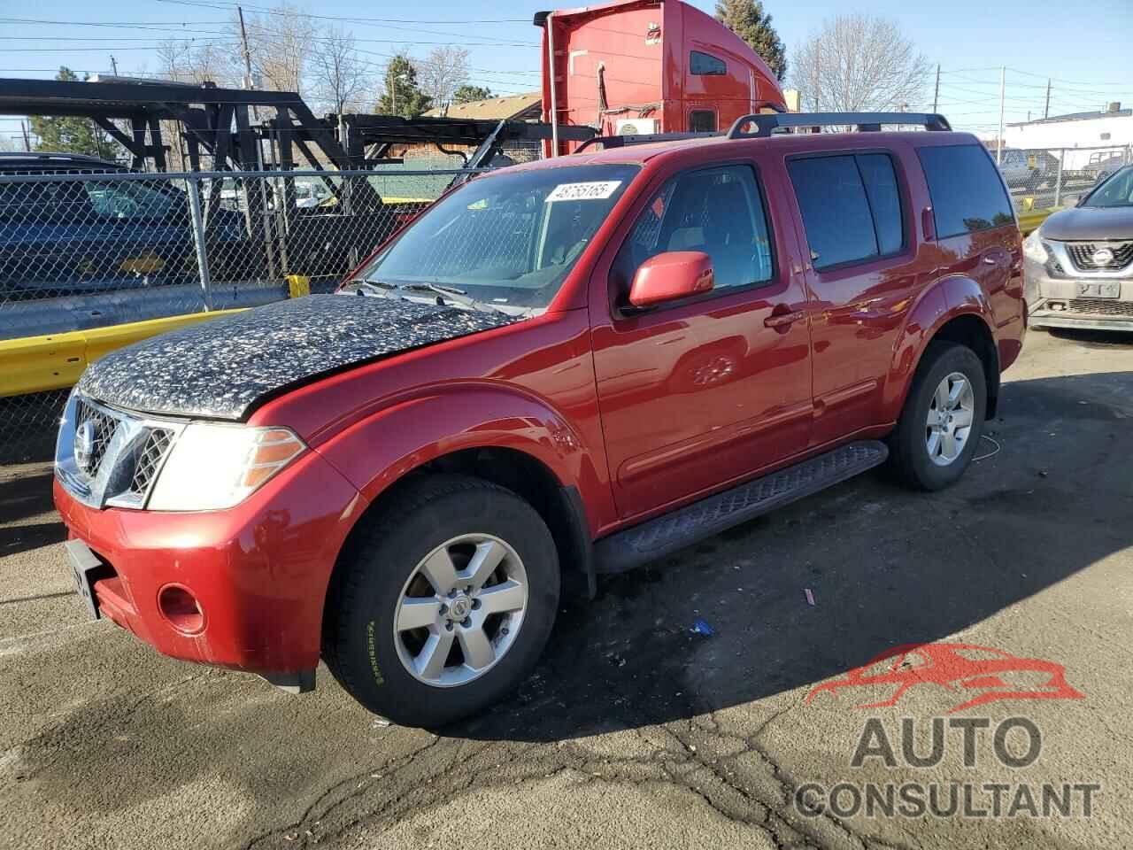 NISSAN PATHFINDER 2011 - 5N1AR1NB0BC605689
