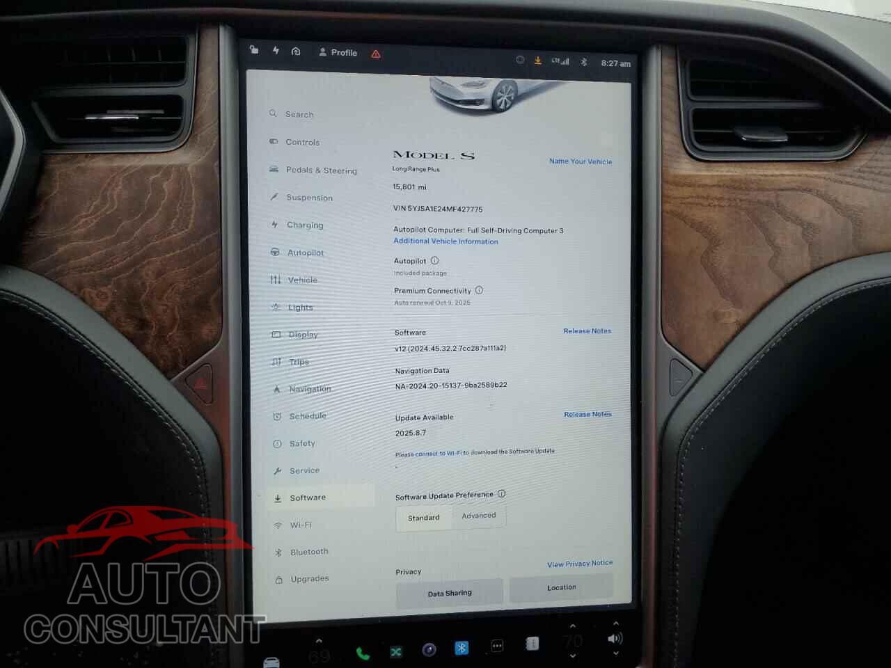 TESLA MODEL S 2021 - 5YJSA1E24MF427775