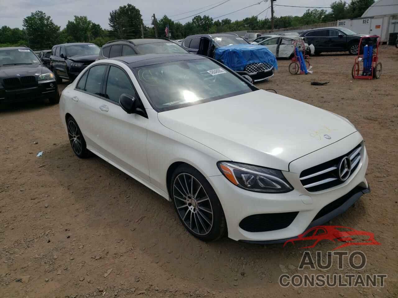 MERCEDES-BENZ C-CLASS 2016 - 55SWF4KBXGU114127