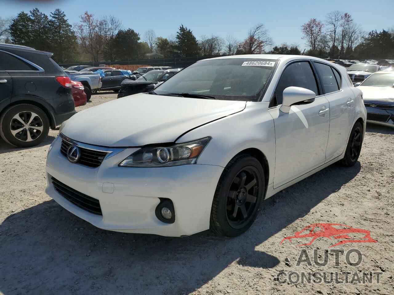 LEXUS CT 200 2012 - JTHKD5BHXC2073056