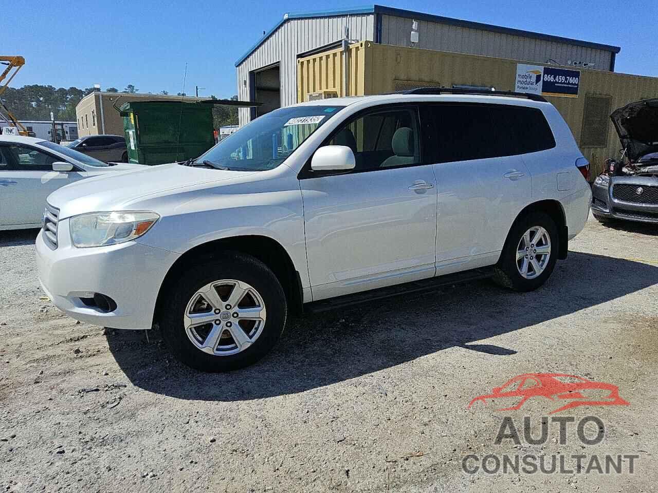 TOYOTA HIGHLANDER 2010 - 5TDZK3EH0AS019471