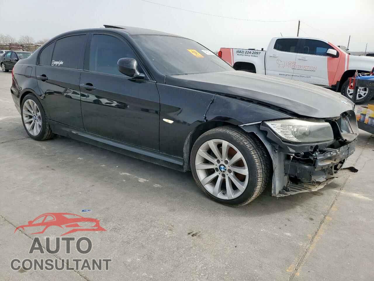 BMW 3 SERIES 2011 - WBAPH7C59BA801706