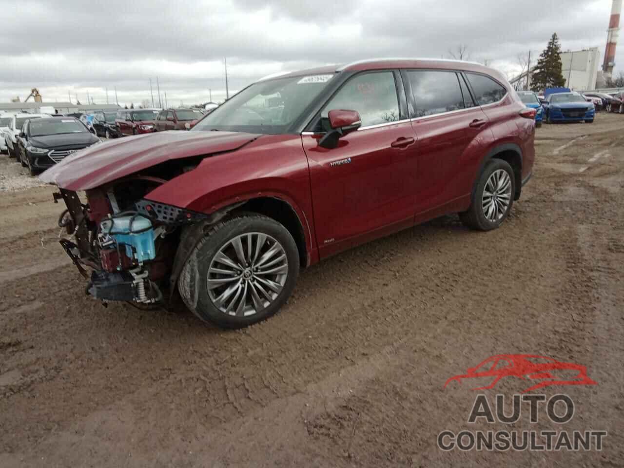 TOYOTA HIGHLANDER 2021 - 5TDEBRCH2MS015317