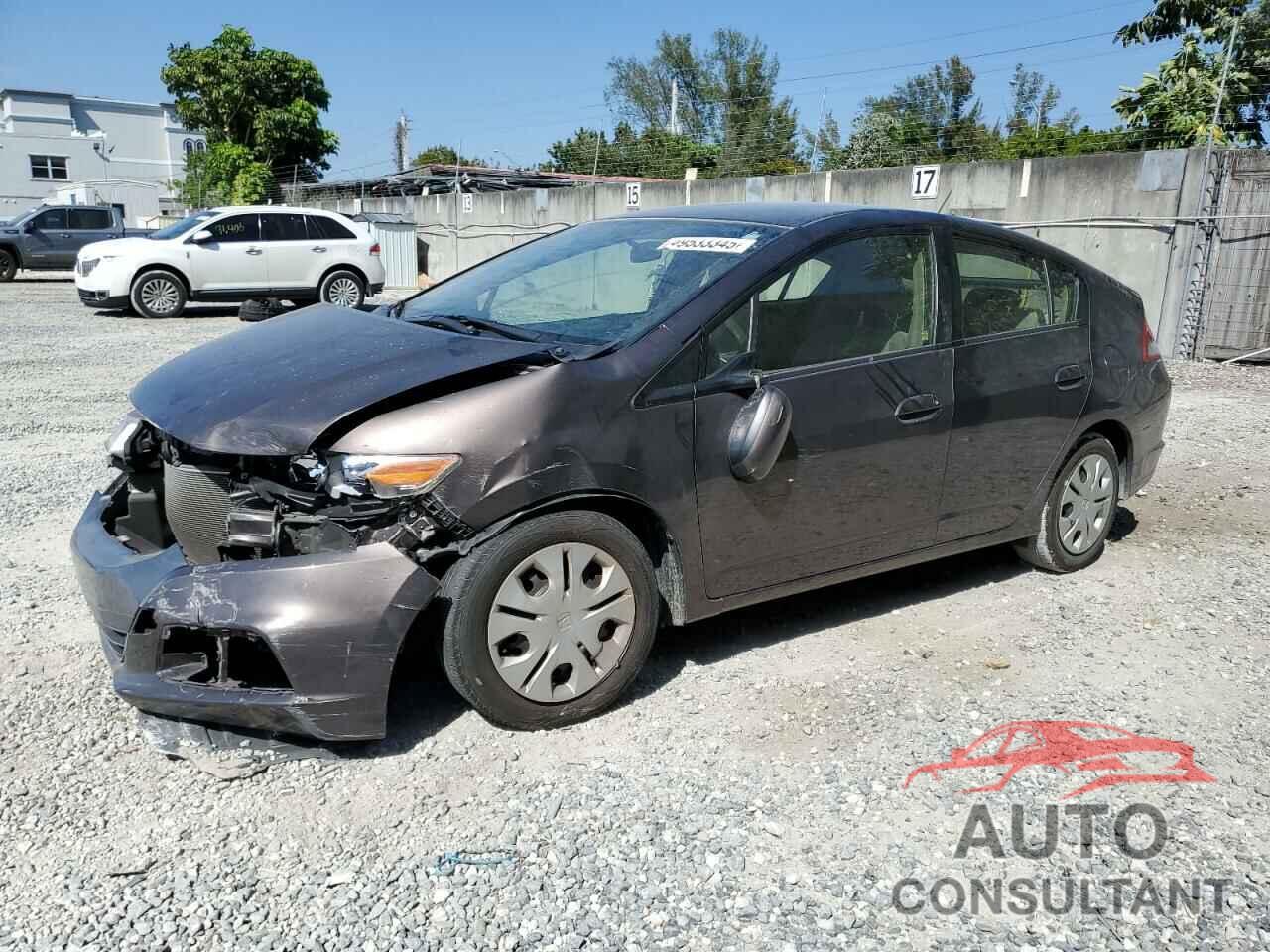HONDA INSIGHT 2014 - JHMZE2H55ES001398