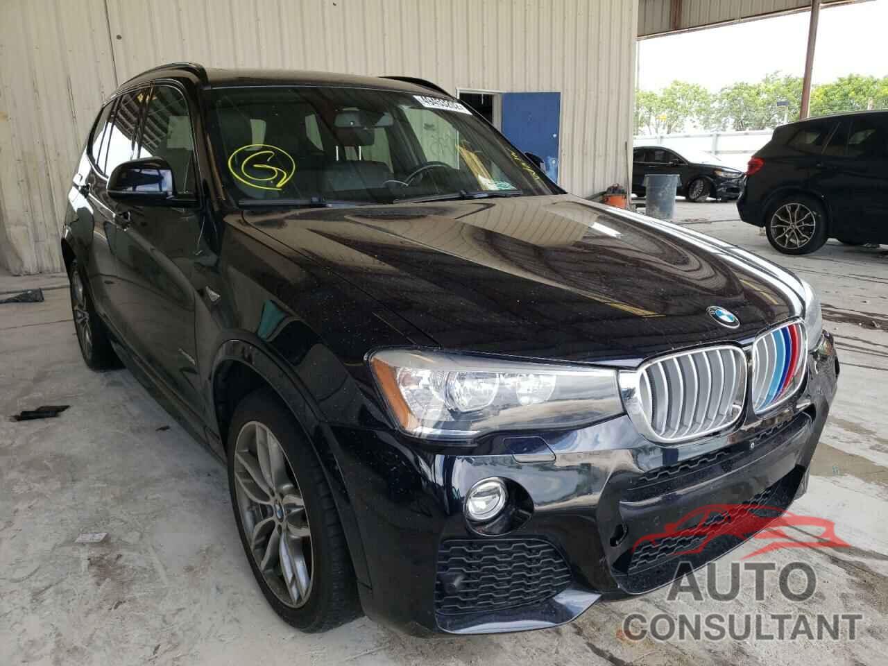 BMW X3 2016 - 5UXWX9C59G0D85801