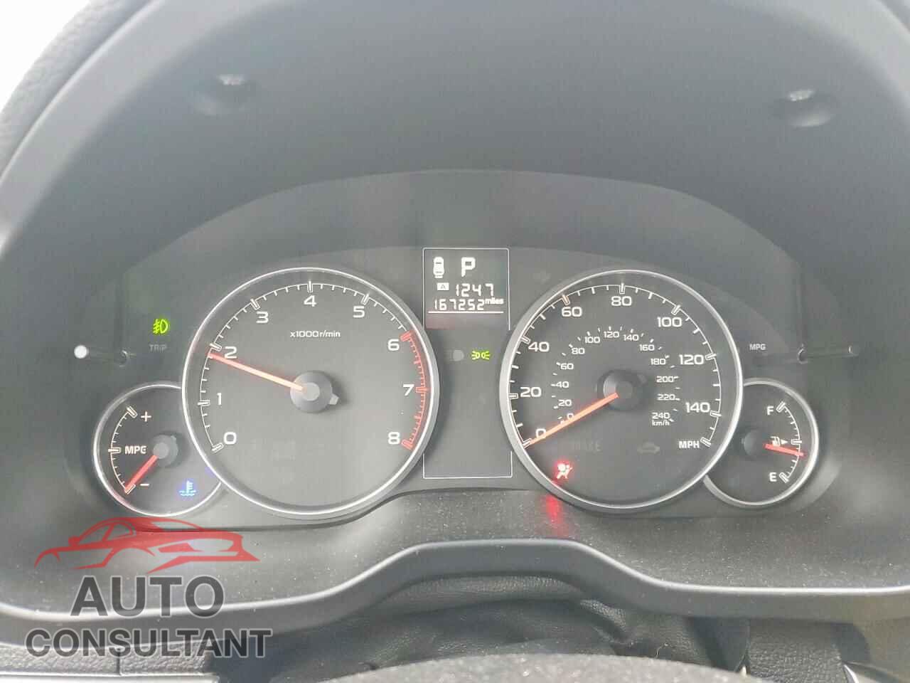SUBARU OUTBACK 2013 - 4S4BRBBC2D3257534