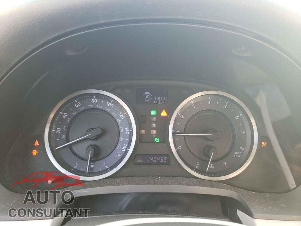 LEXUS IS 2013 - JTHBF5C22D5193146