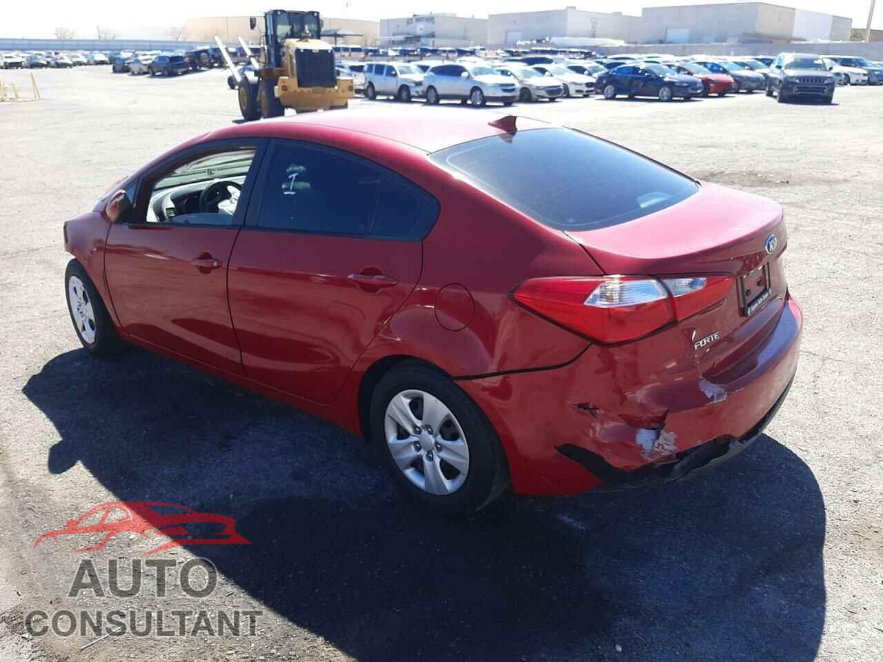 KIA FORTE 2016 - KNAFX4A64G5497788