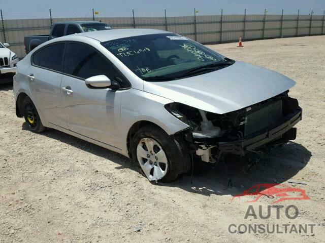 KIA FORTE 2017 - 3KPFK4A76HE075926