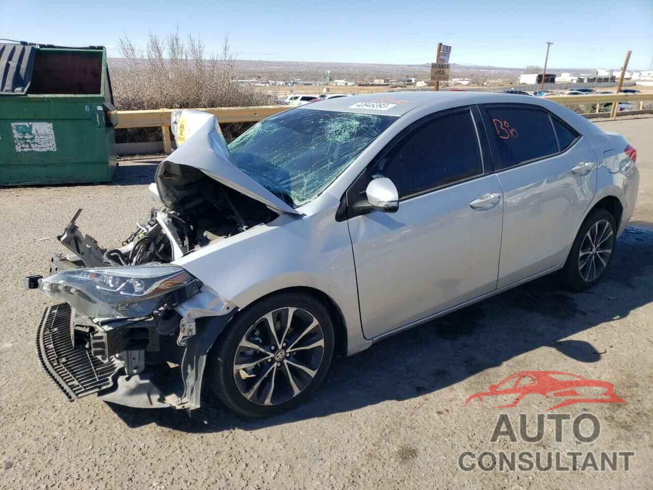 TOYOTA COROLLA 2019 - 2T1BURHE5KC160322