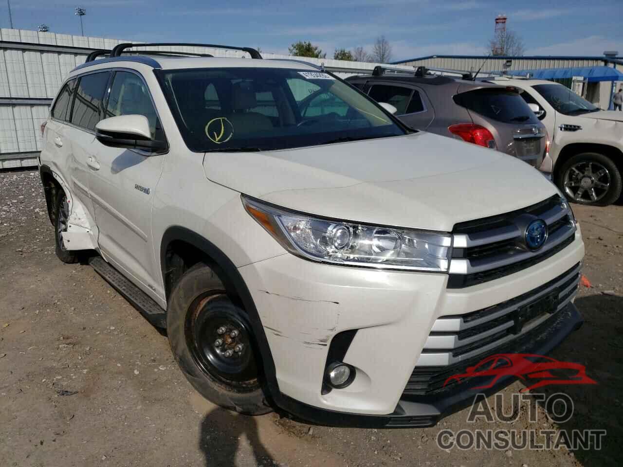 TOYOTA HIGHLANDER 2017 - 5TDJGRFH8HS027859