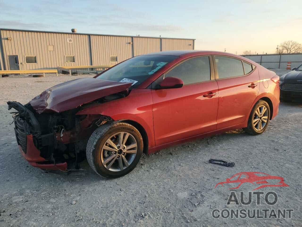 HYUNDAI ELANTRA 2017 - KMHD84LF1HU430430