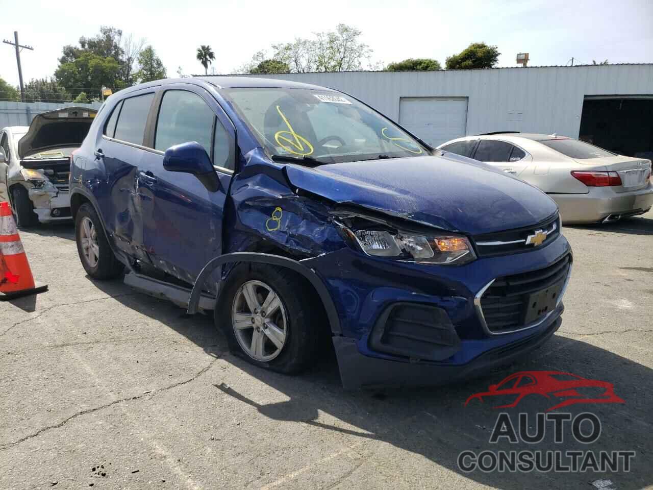 CHEVROLET TRAX 2017 - 3GNCJNSB3HL192767