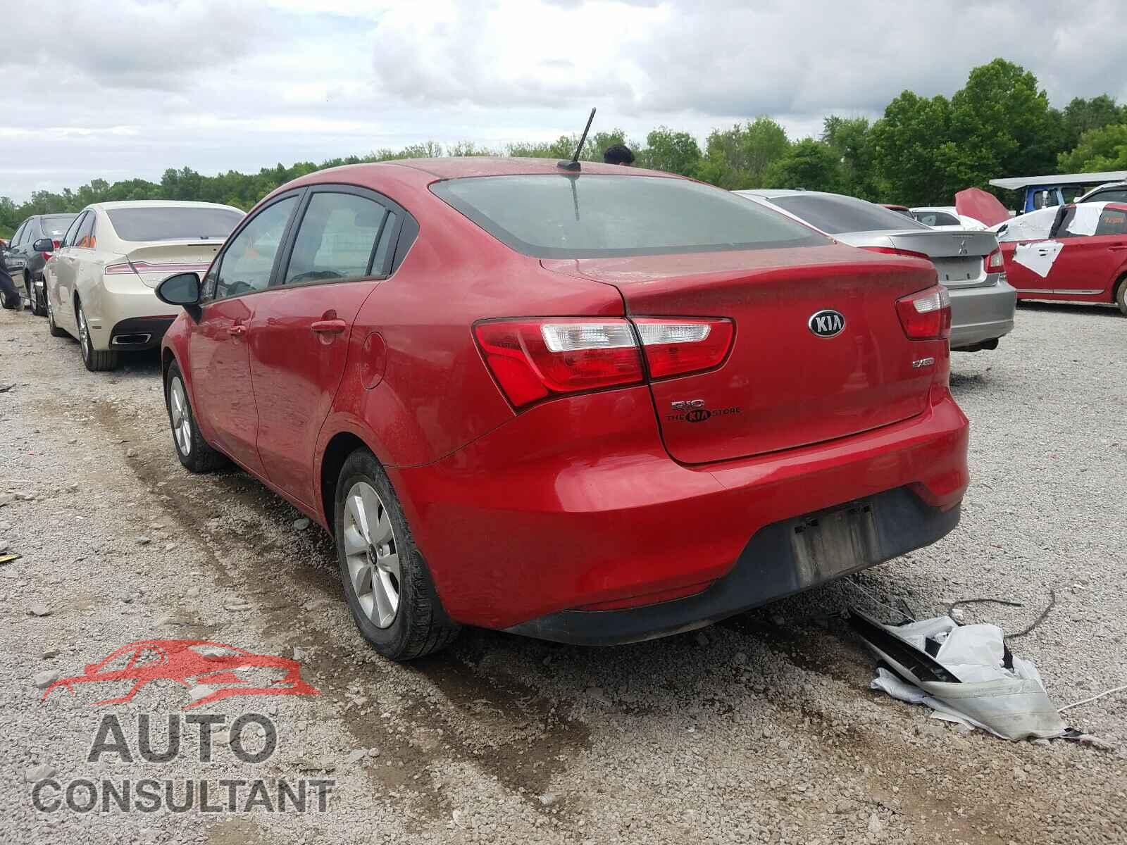 KIA RIO 2017 - KNADN4A39H6050565