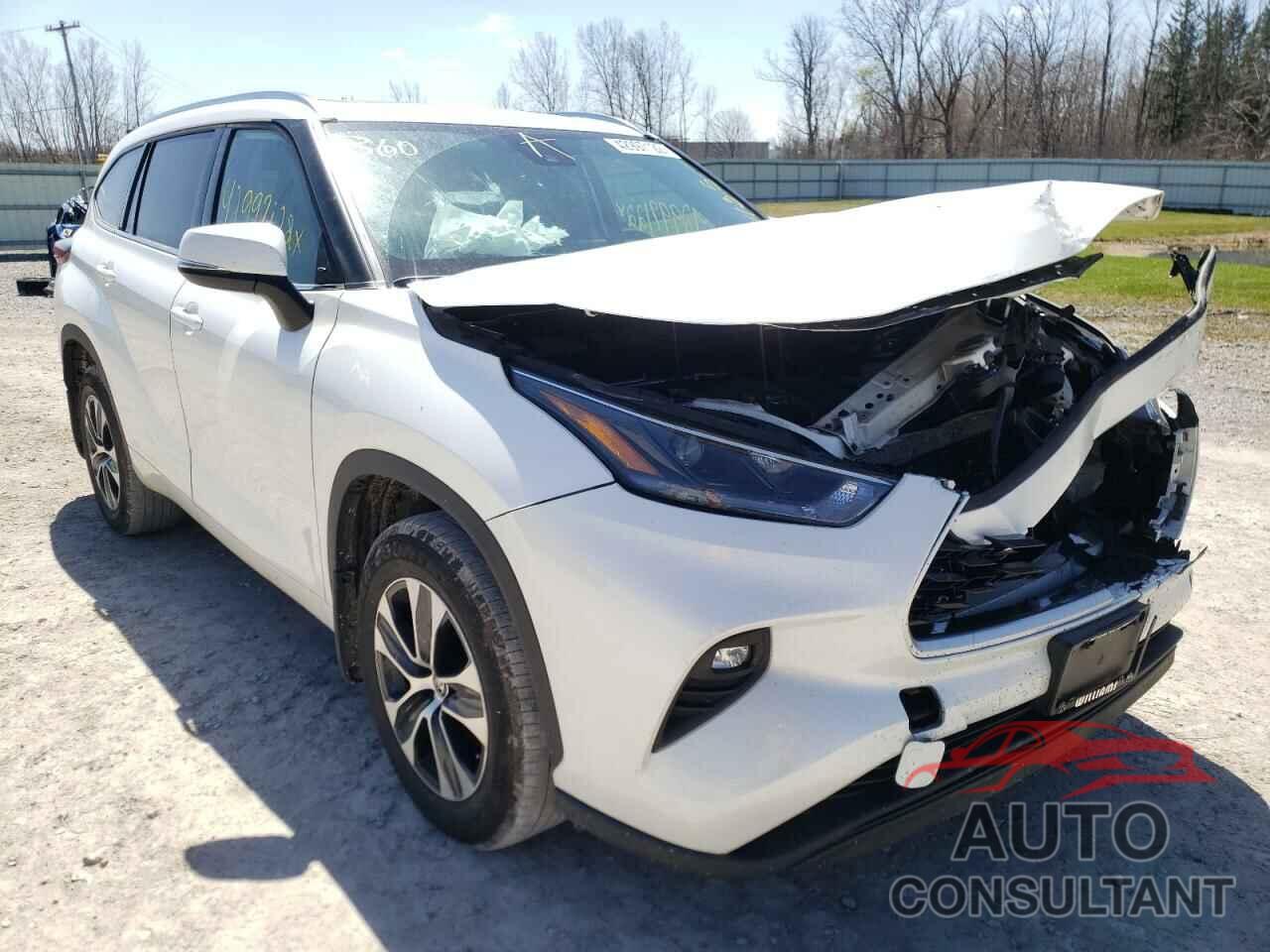 TOYOTA HIGHLANDER 2021 - 5TDGZRBH3MS080876
