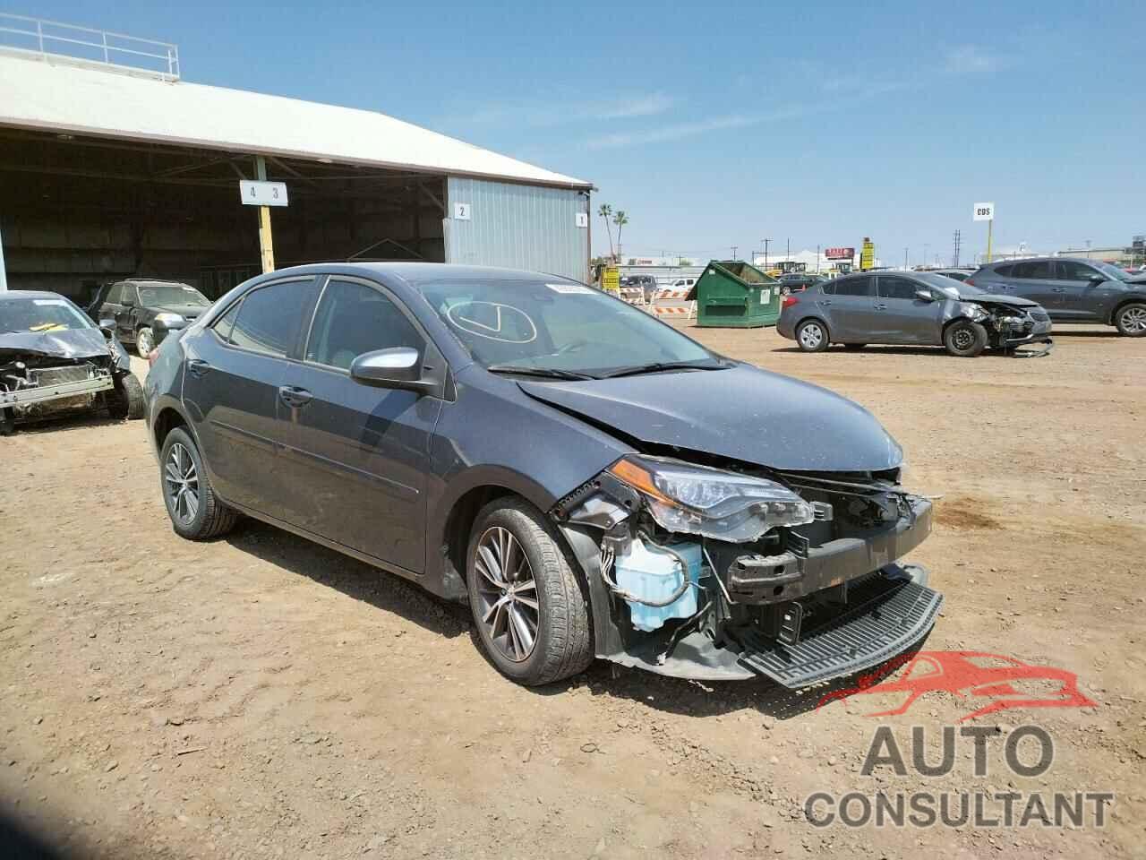 TOYOTA COROLLA 2017 - 2T1BURHE6HC866515