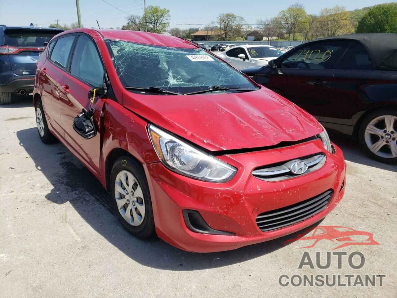 HYUNDAI ACCENT 2017 - KMHCT5AE9HU334619