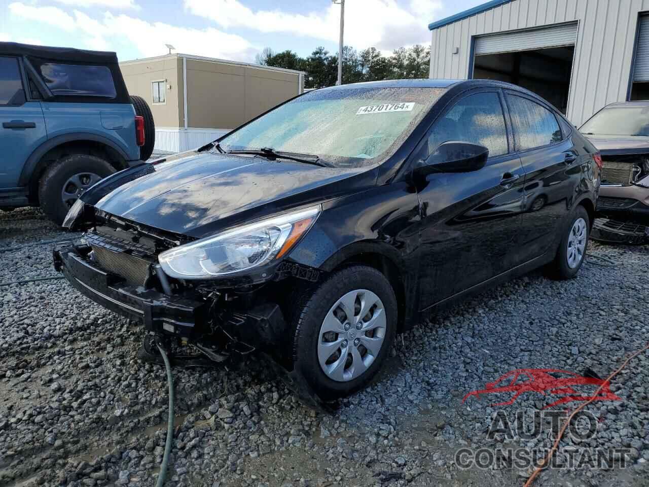 HYUNDAI ACCENT 2017 - KMHCT4AE7HU288900