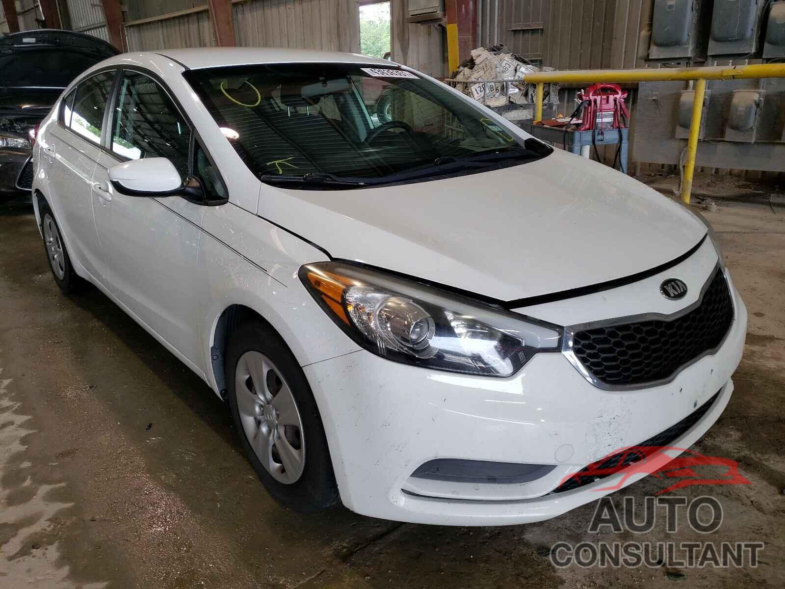 KIA FORTE 2016 - KNAFK4A65G5459825