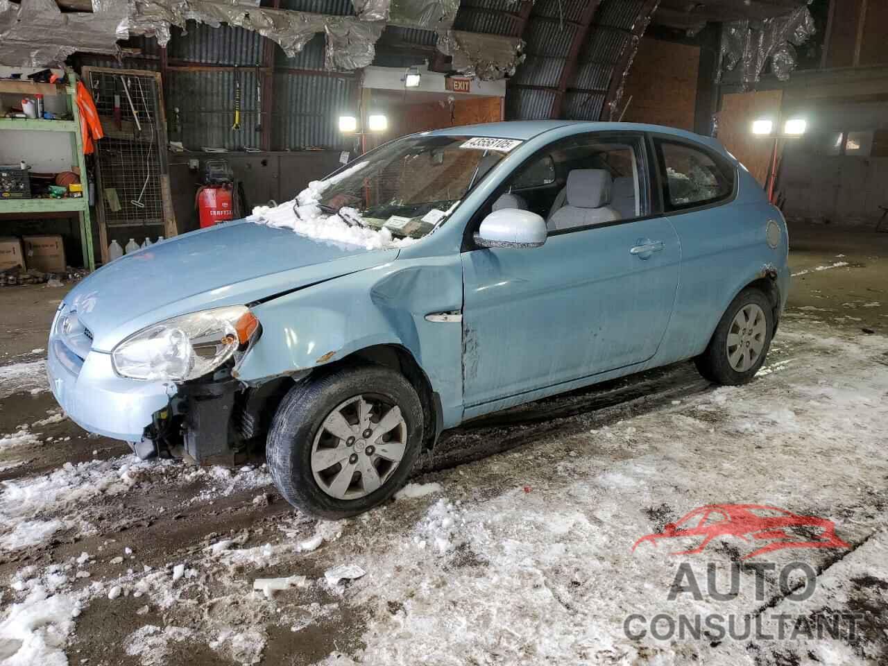 HYUNDAI ACCENT 2011 - KMHCM3AC0BU201576