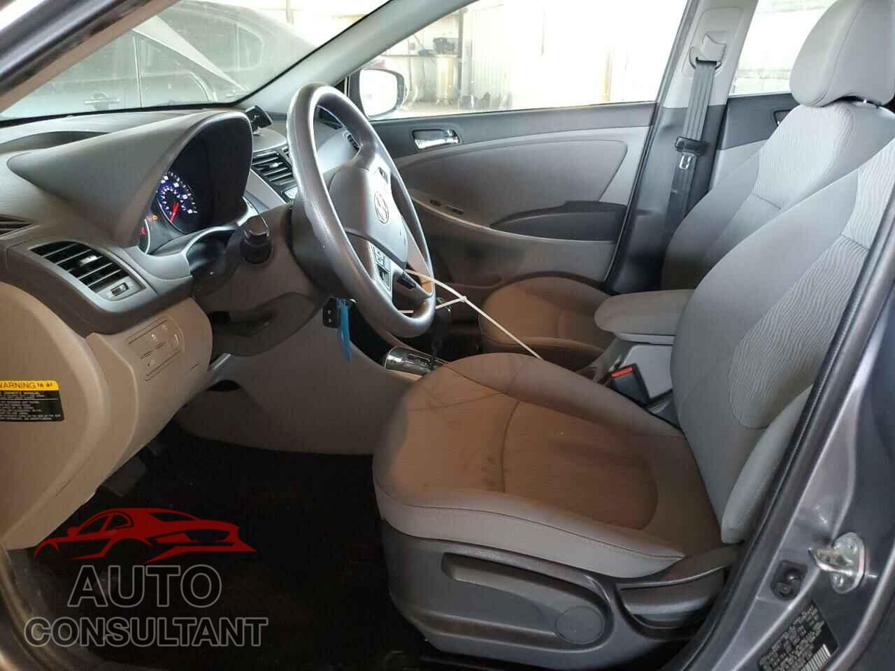 HYUNDAI ACCENT 2014 - KMHCU4AE3EU593190