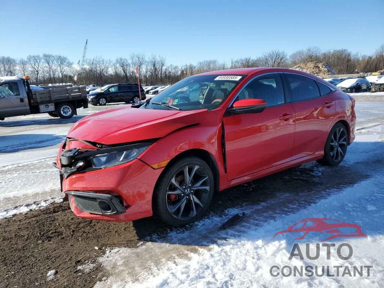 HONDA CIVIC 2019 - 2HGFC2F85KH550921