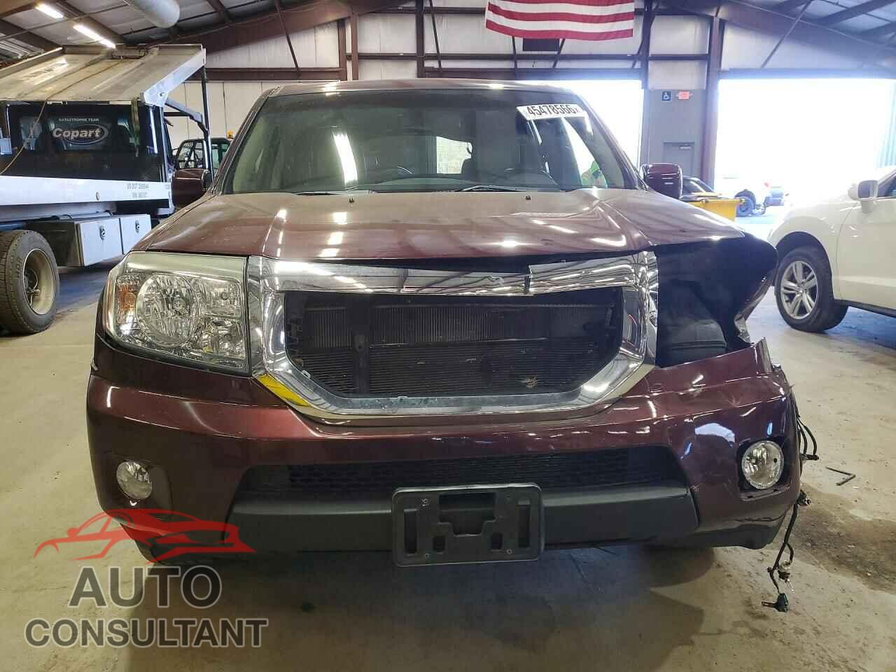 HONDA PILOT 2011 - 5FNYF4H54BB033466