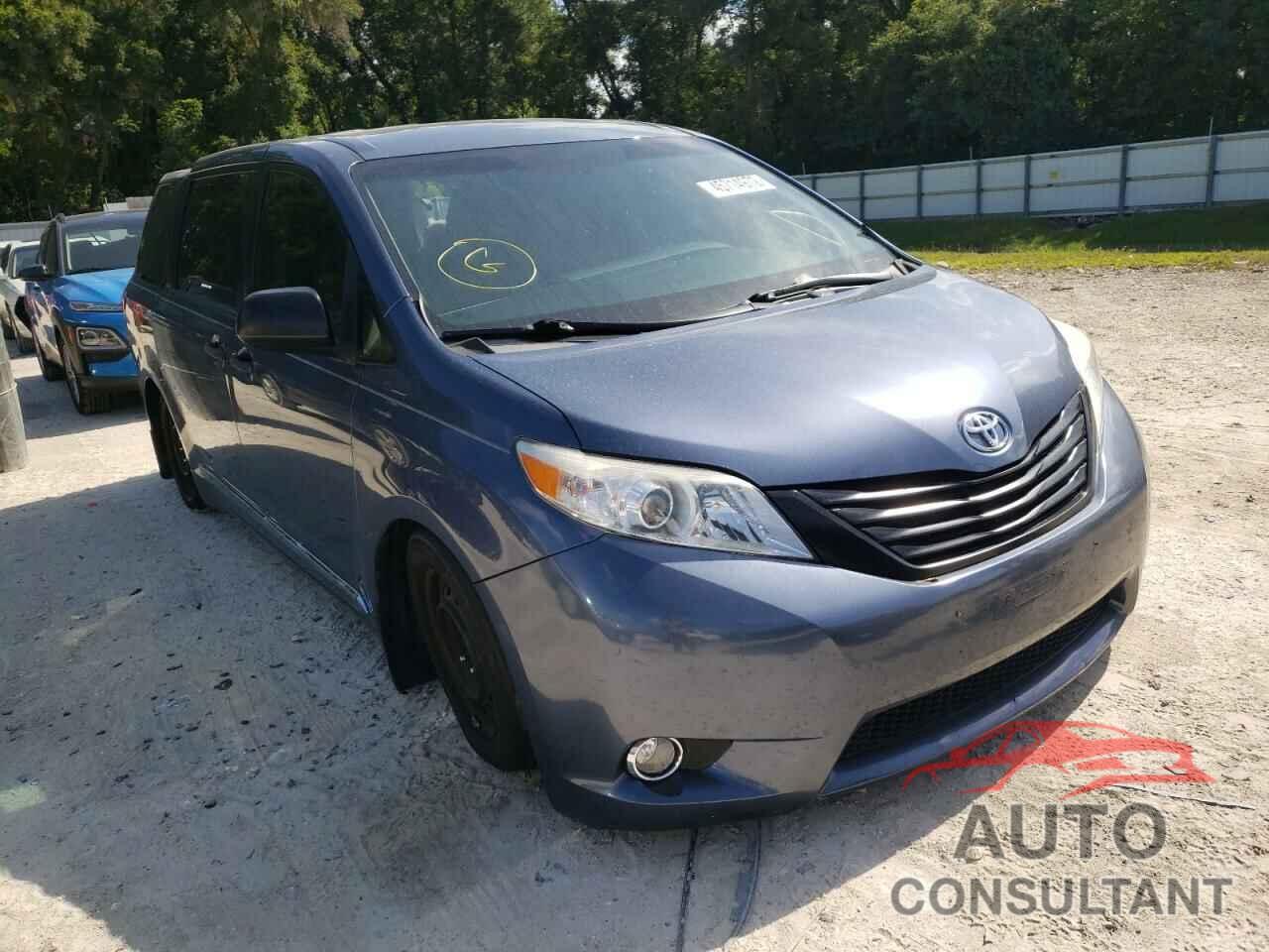 TOYOTA SIENNA 2017 - 5TDZZ3DC8HS787646