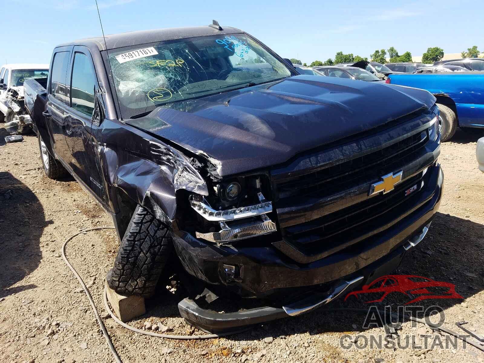 CHEVROLET SILVERADO 2016 - 3GCUKREC5GG296982