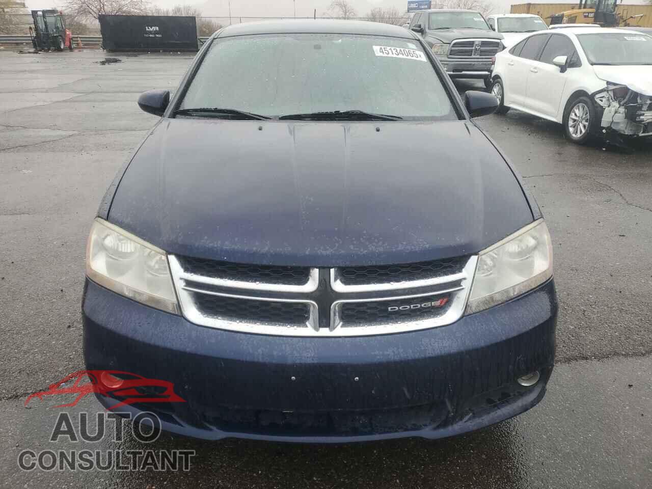 DODGE AVENGER 2013 - 1C3CDZCB9DN616862
